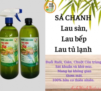 Nước Lau Sàn Tinh Dầu Sả ANH MINH