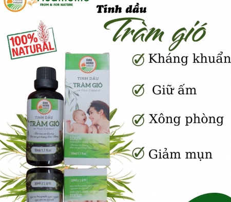 Tinh Dầu Tràm gió anh minh 10ml/55k; 50ml/150k; 100ml/240k